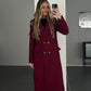 YUI Coat BURGUNDY