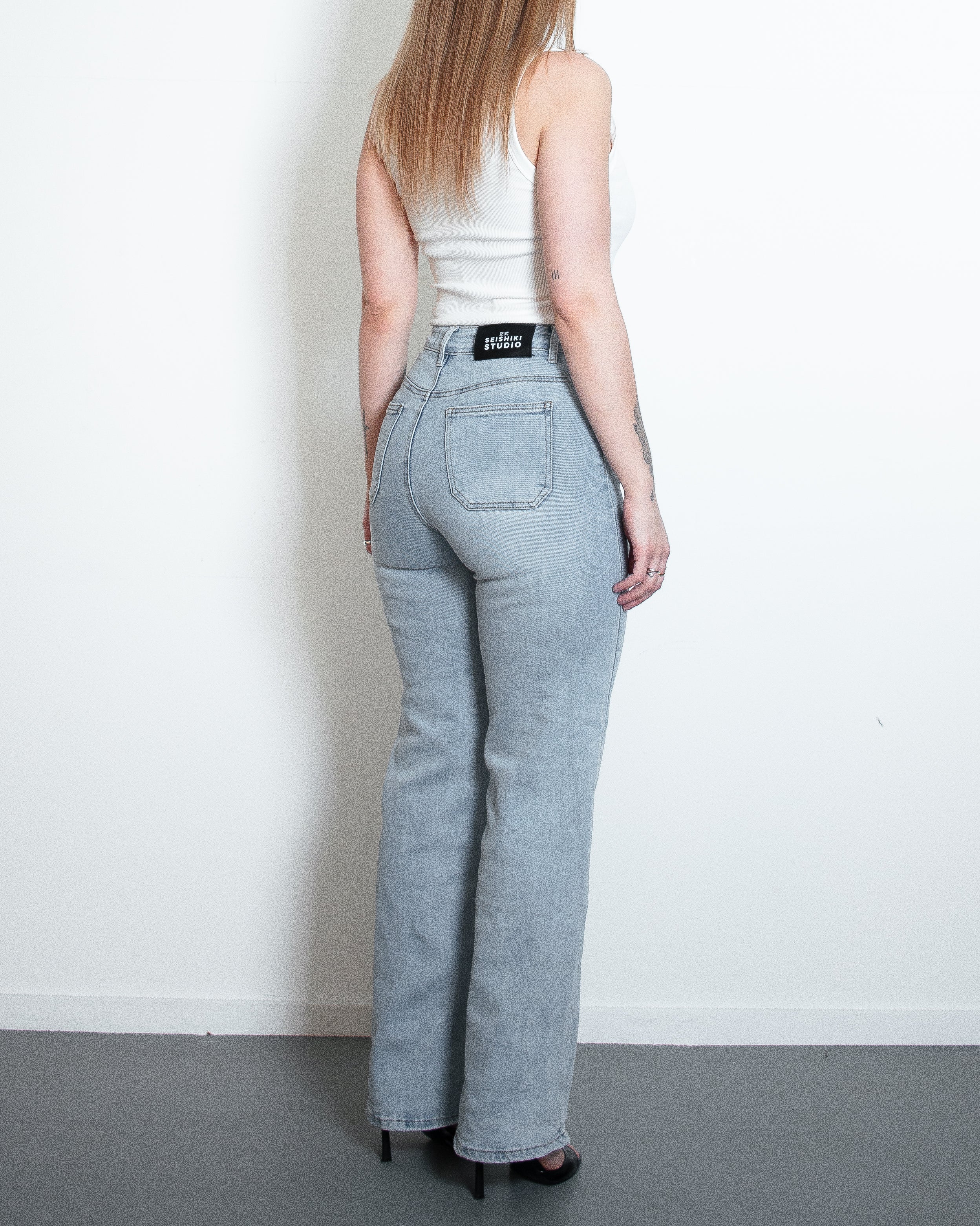 RENO Wide Leg Jeans - INSEAM 79CM