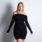 ASUGA Dress BLACK