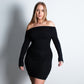 ASUGA Dress BLACK