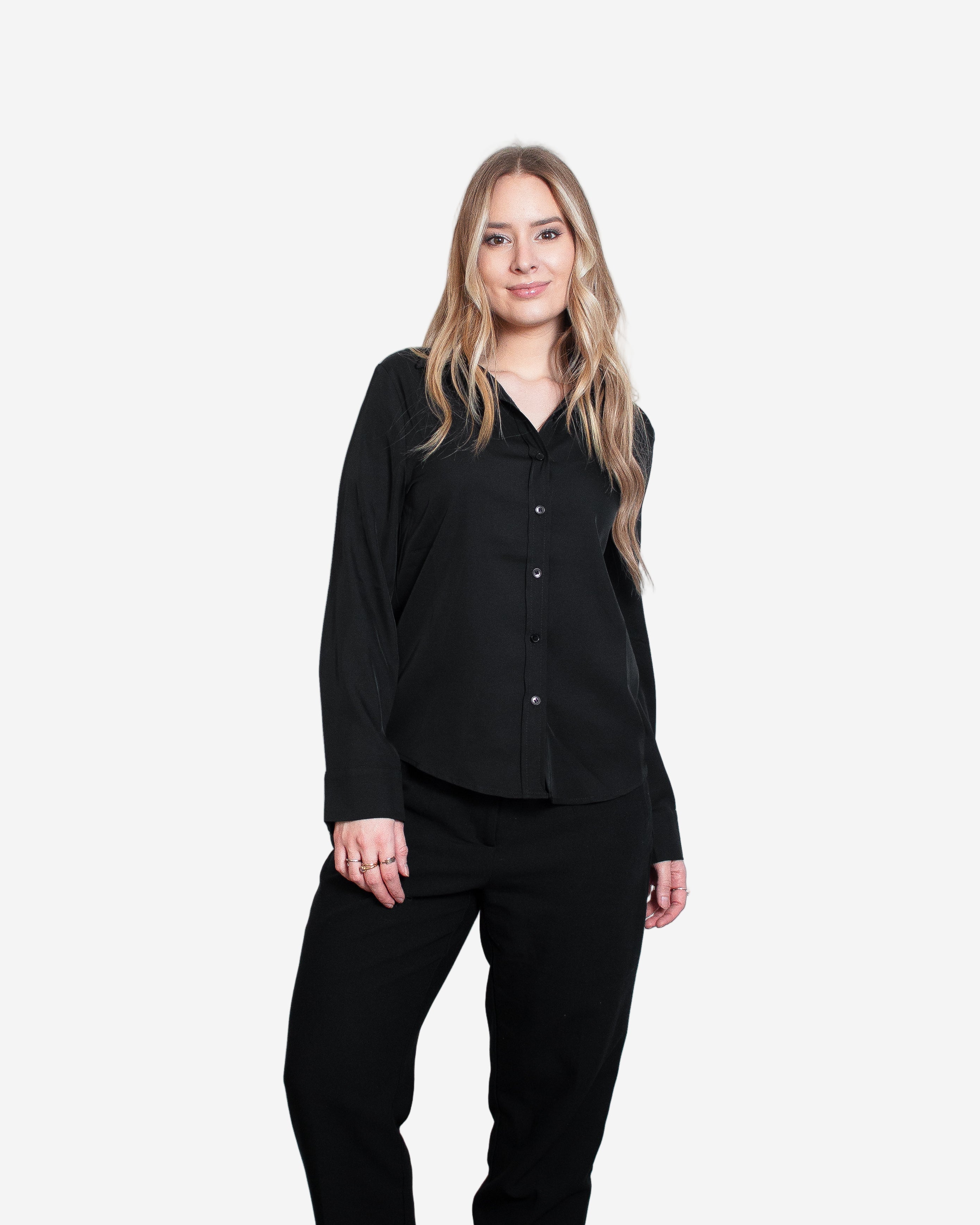 HADAKA Blouse ZWART