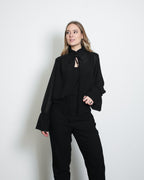DAIOU Blouse BLACK