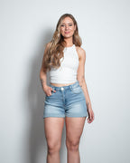 GINA Shorts Rolled Hem