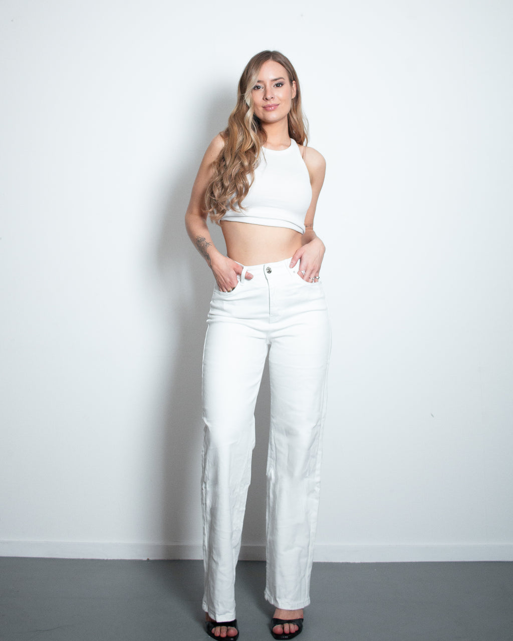 CHIMON Jeans WHITE