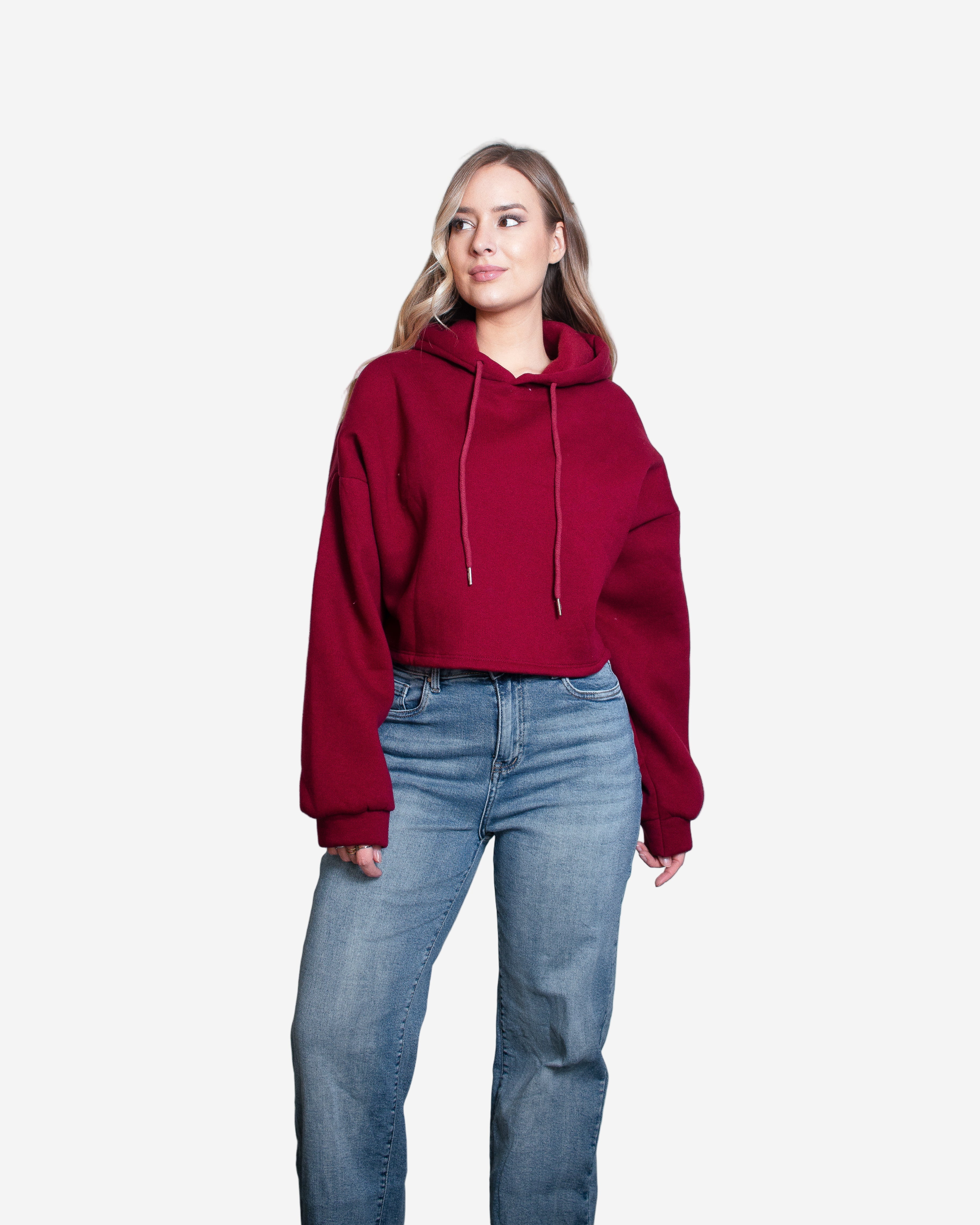 OMOI Ultra Plush Sweater BURGUNDY