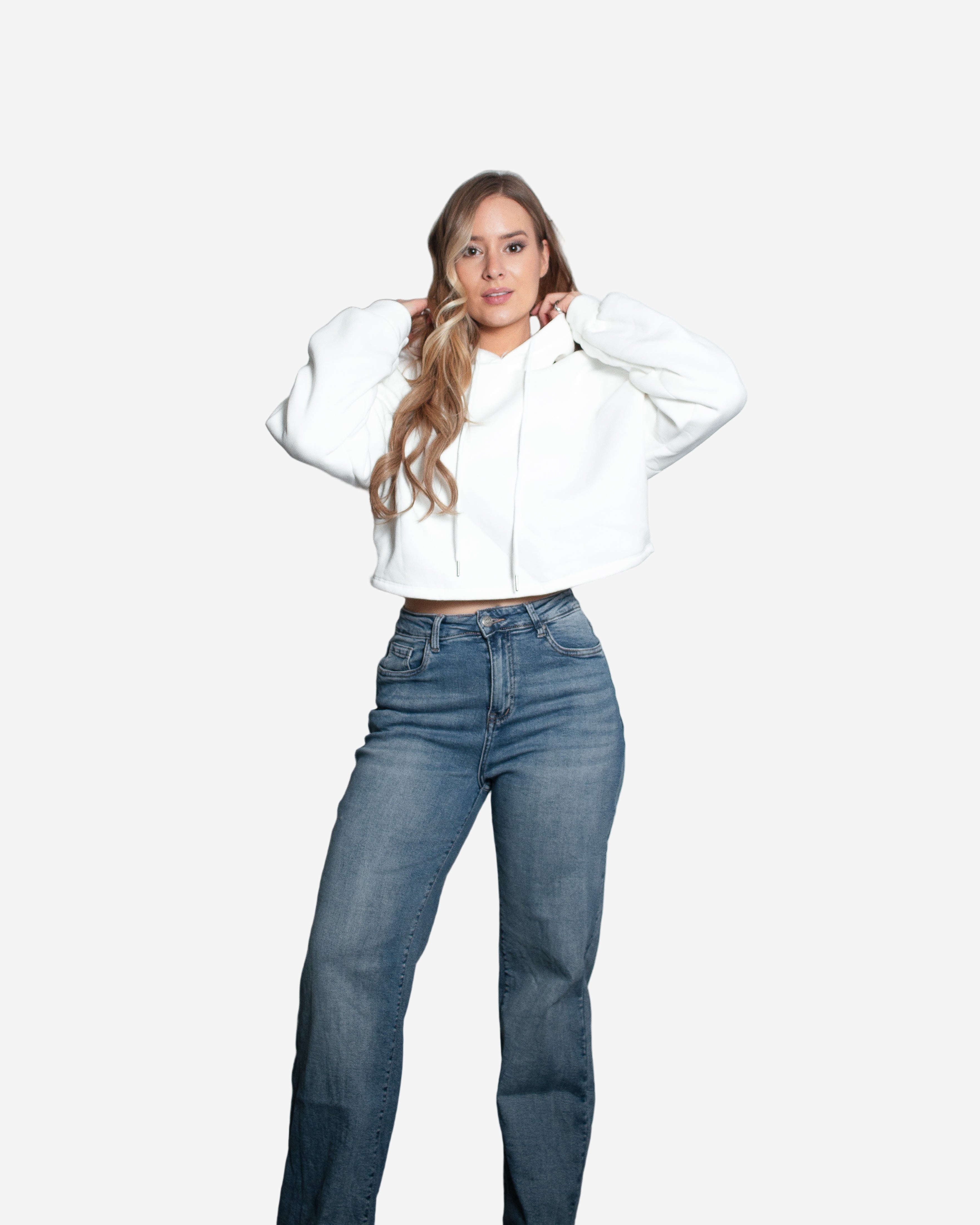 OMOI Ultra Plush Sweater WHITE