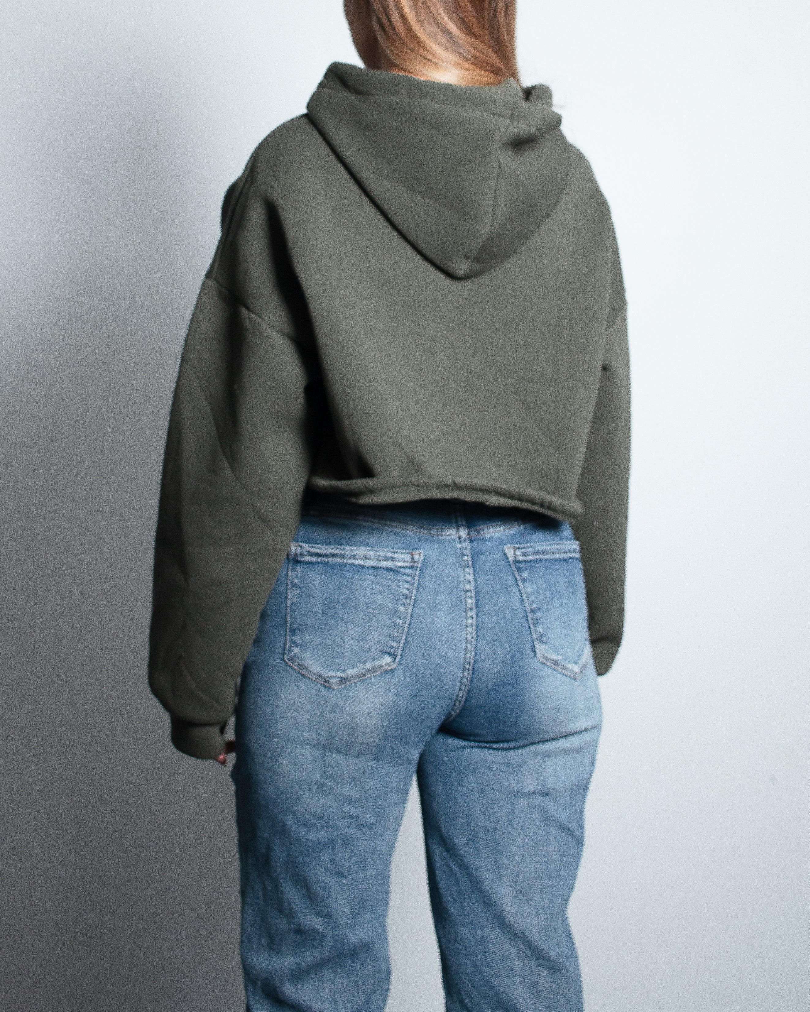 OMOI Ultra Pluche Trui OLIJF