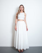 HISATO Skirt WHITE
