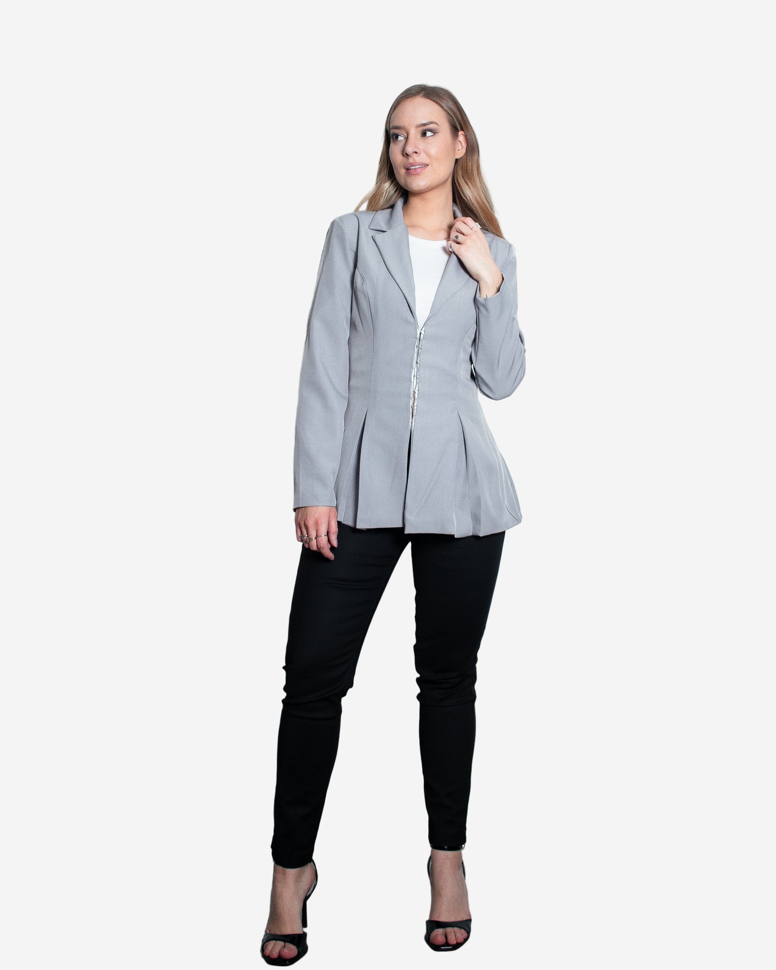 TAKAI SINCHED Blazer GREY | SEISHIKI STUDIO