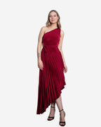 HOZUMI Dress BURGUNDY
