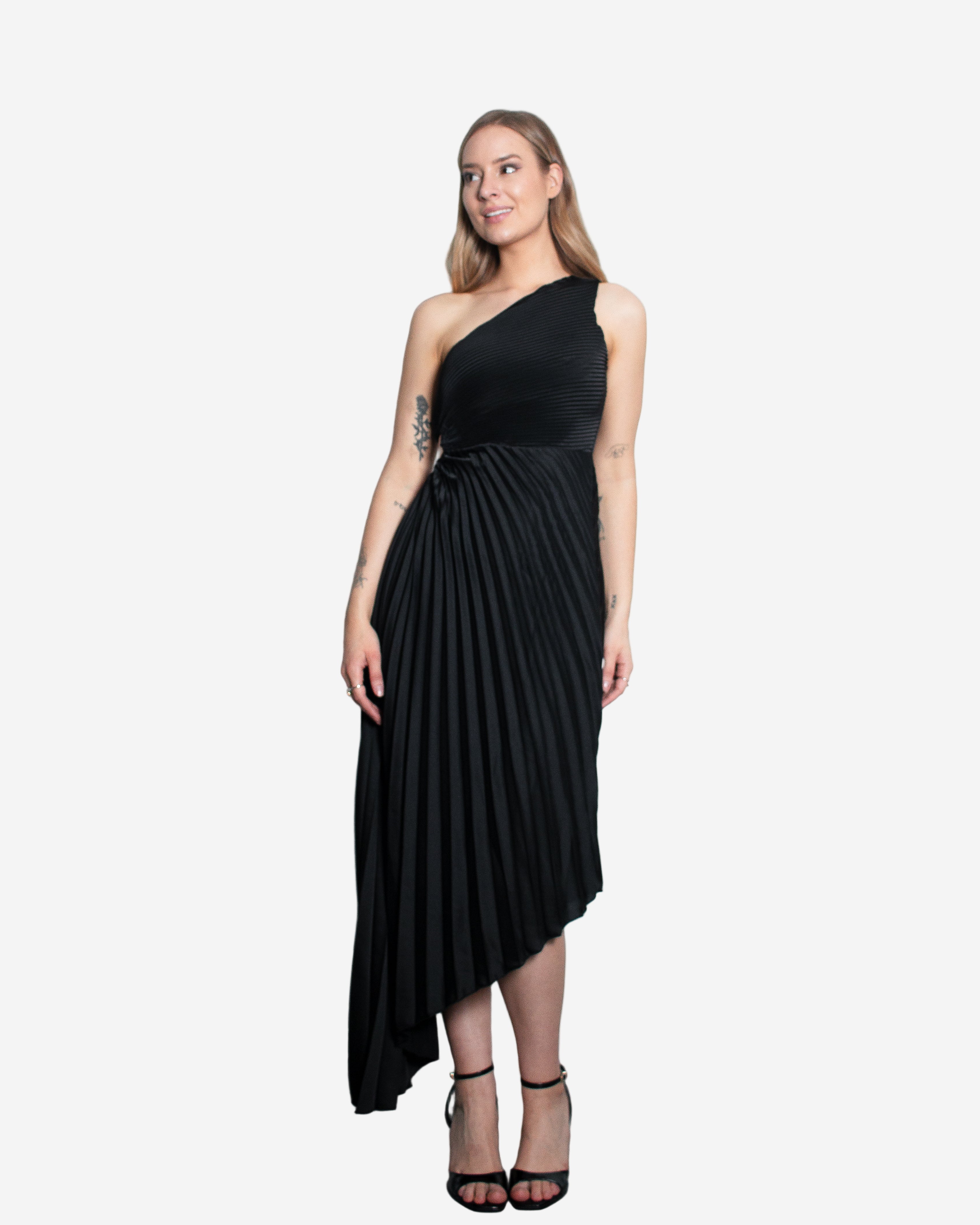HOZUMI Dress BLACK