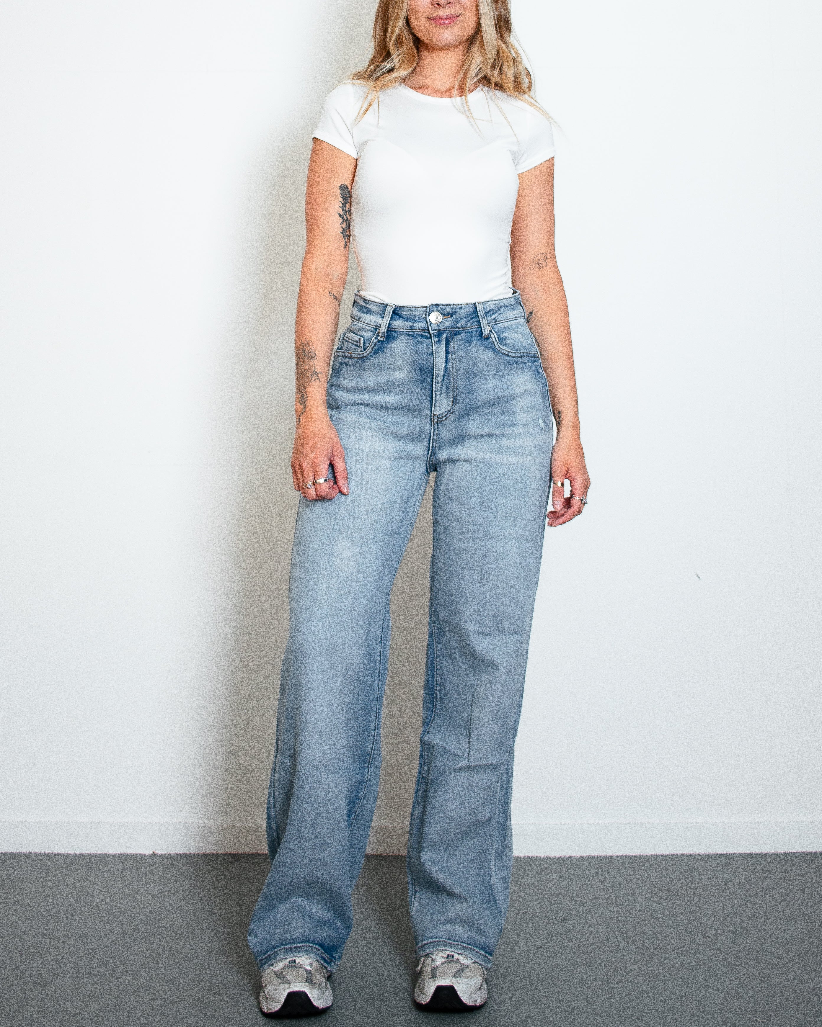 SUNUZU Wide Leg Jeans - IL 78CM