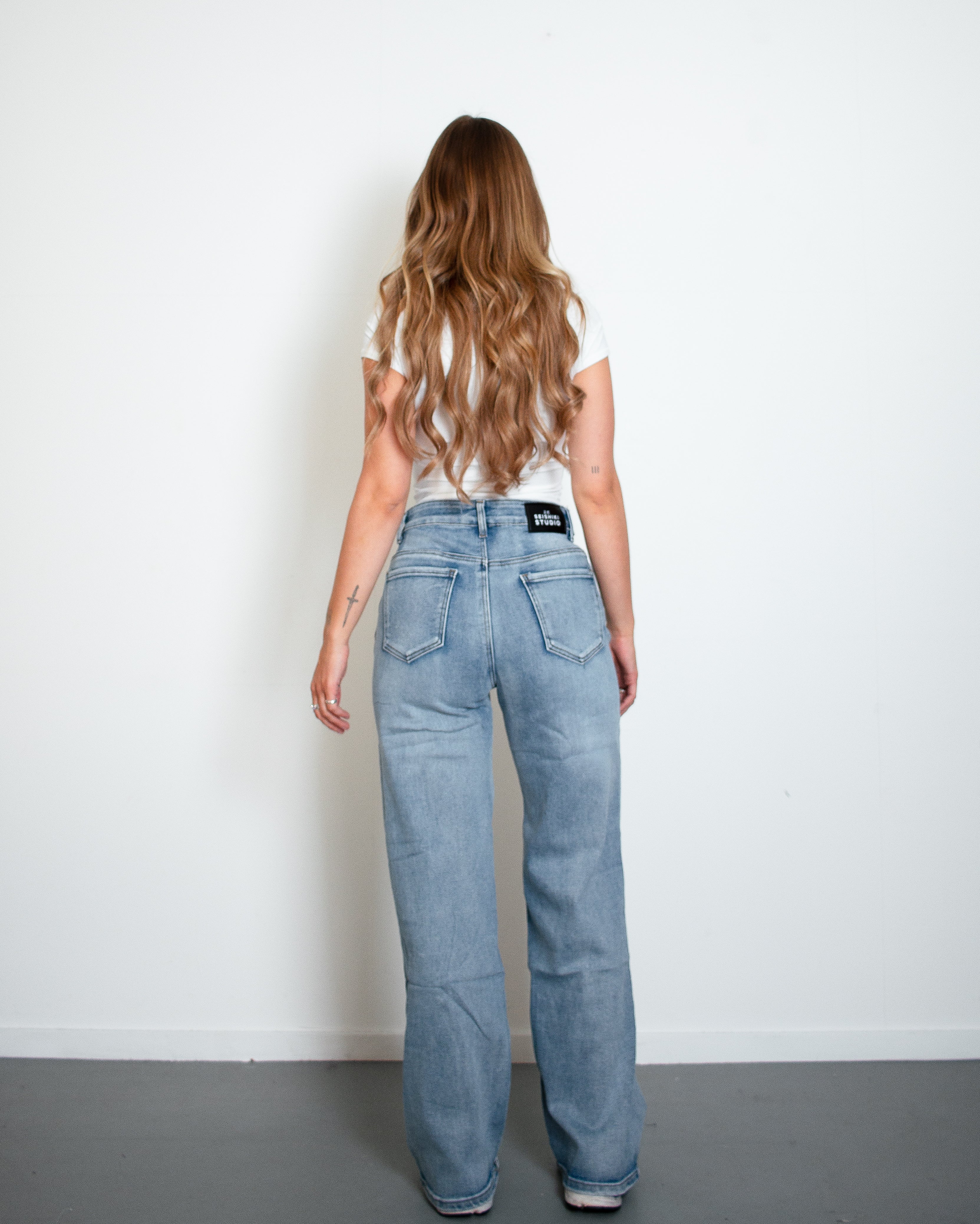 SUNUZU Wide Leg Jeans - IL 78CM