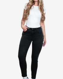 IKEDA STRETCHY Skinny Jeans BLACK - INSEAM 66CM | SEISHIKI STUDIO