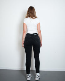 IKEDA STRETCHY Skinny Jeans BLACK - INSEAM 66CM | SEISHIKI STUDIO