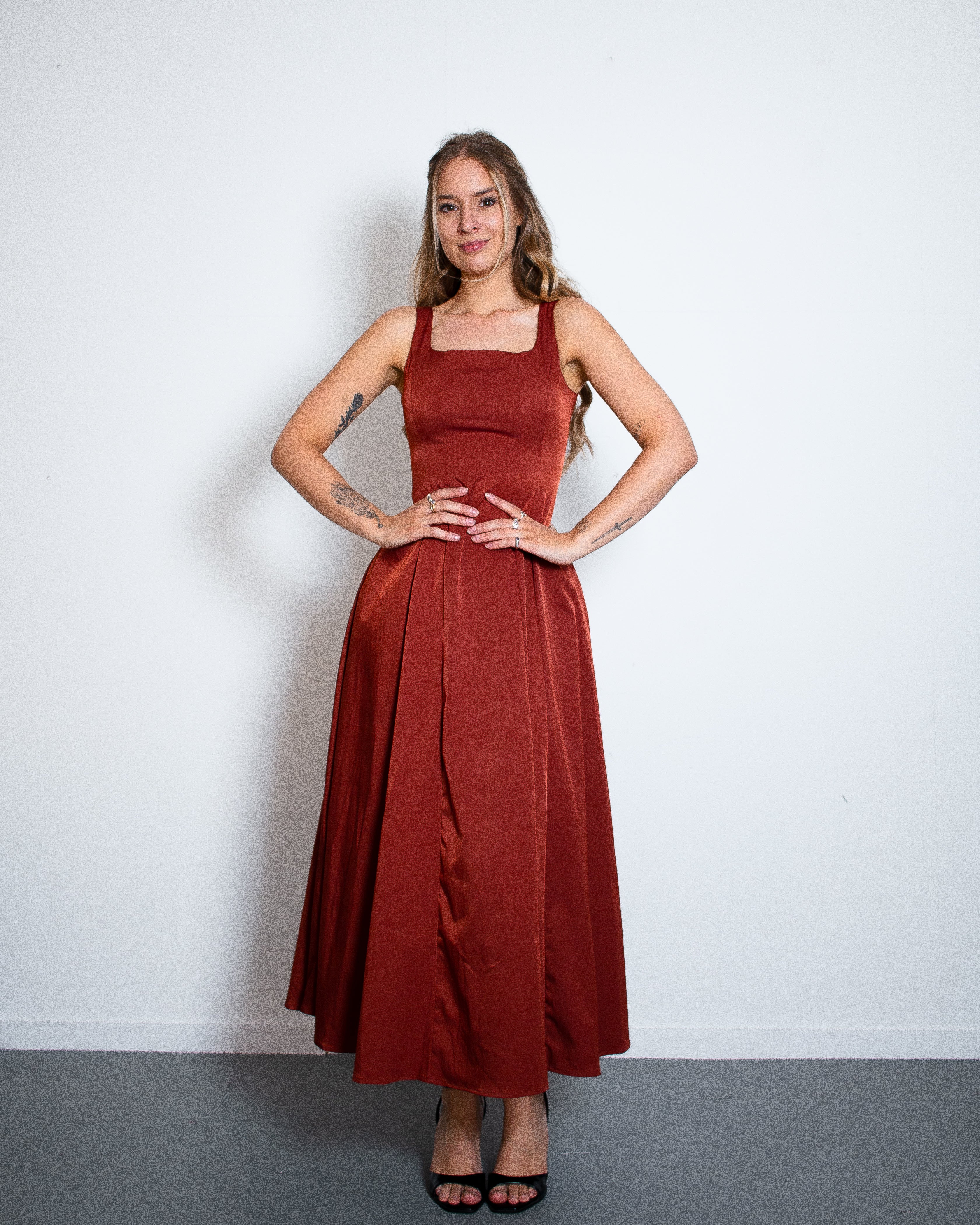 KOROSU Dress RUST