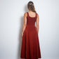 KOROSU Dress RUST