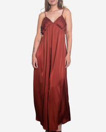 MUSBIME Dress RUST