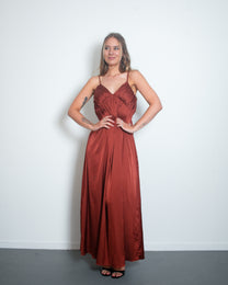 MUSBIME Dress RUST