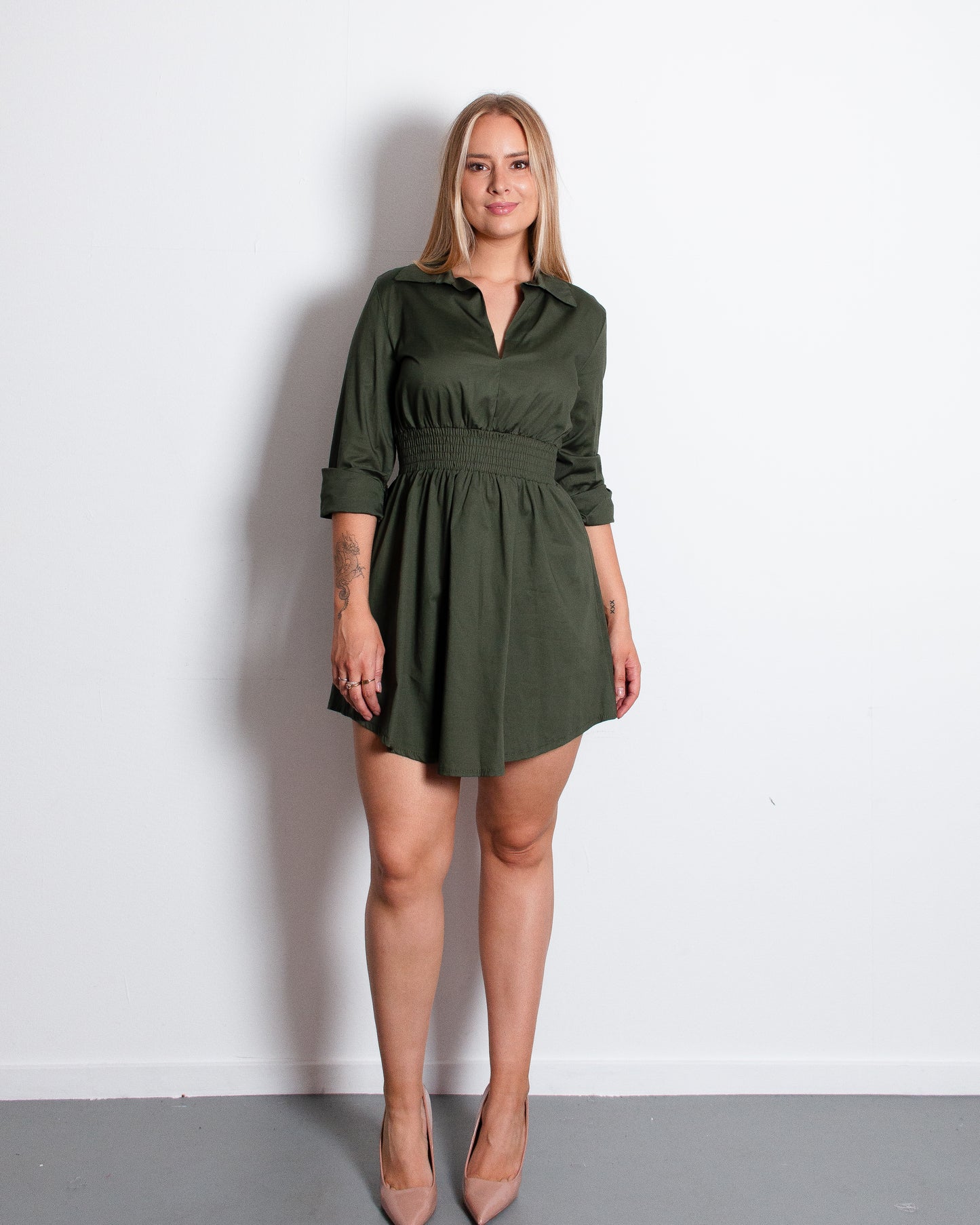 RAIDEN Dress OLIVE