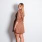 RAIDEN Dress BROWN