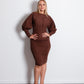 KABOCHA Dress BROWN