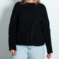 KOZAKURA Sweater BLACK