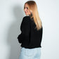 RIKO Sweater BLACK