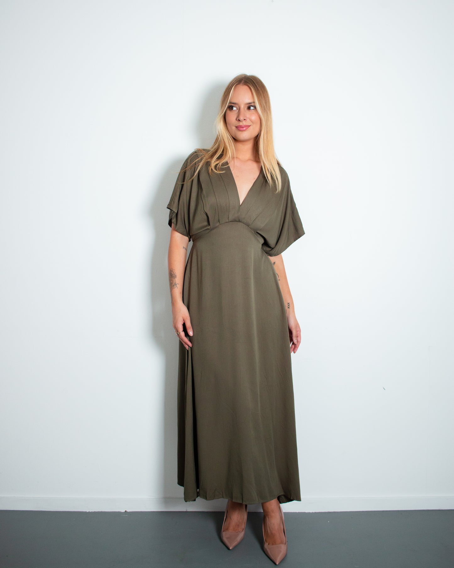 YUKARI Dress OLIVE