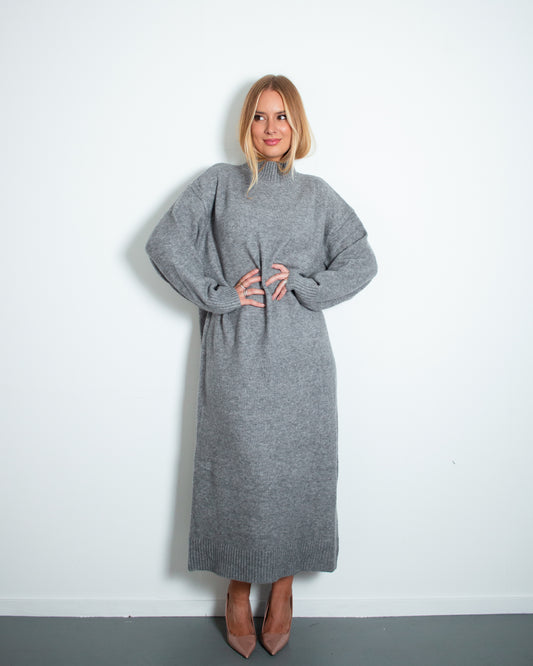 HATSU Sweaterdress GREY