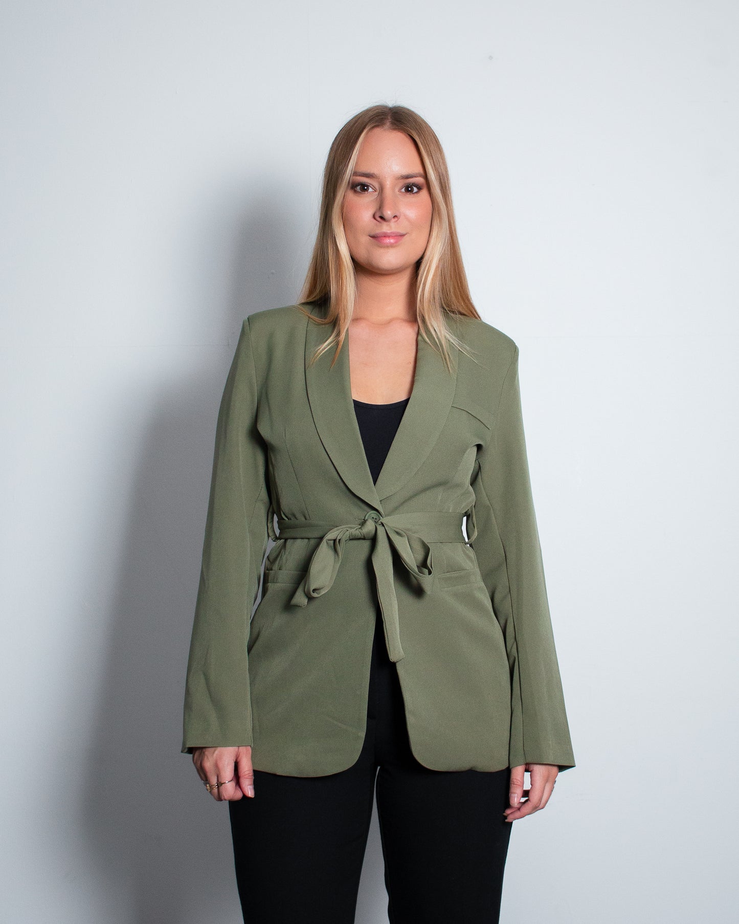 HITOSHI Blazer OLIVE