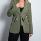 HITOSHI Blazer OLIVE