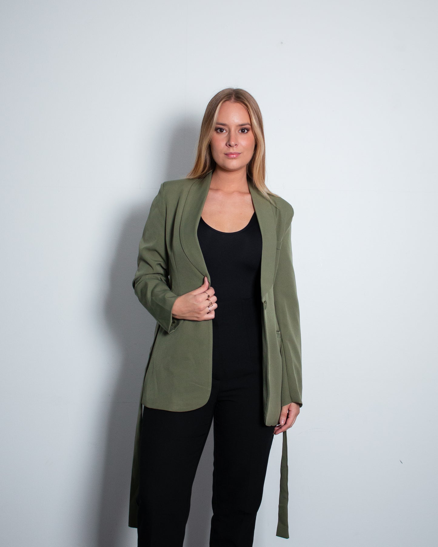 HITOSHI Blazer OLIVE