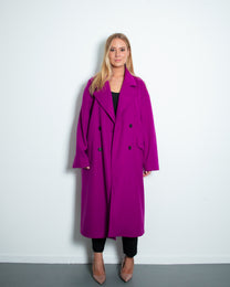 ICHI Coat PLUM