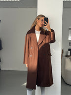 ICHI Coat DARK BROWN