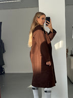 ICHI Coat DARK BROWN