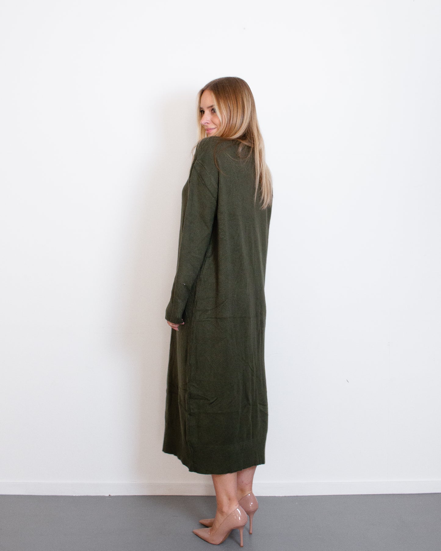 ARISU Sweaterdress GREEN