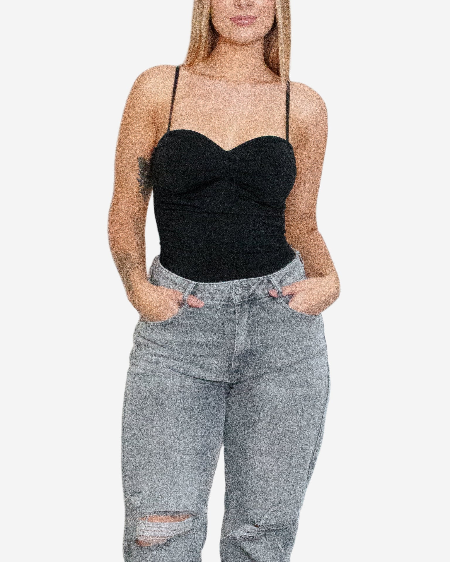 YONA STRETCHY Body BLACK | SEISHIKI STUDIO
