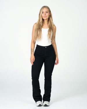 NAMAKE Flare Jeans BLACK - IL 85CM