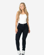 KARASU Skinny Jeans BLACK - INSEAM 74CM