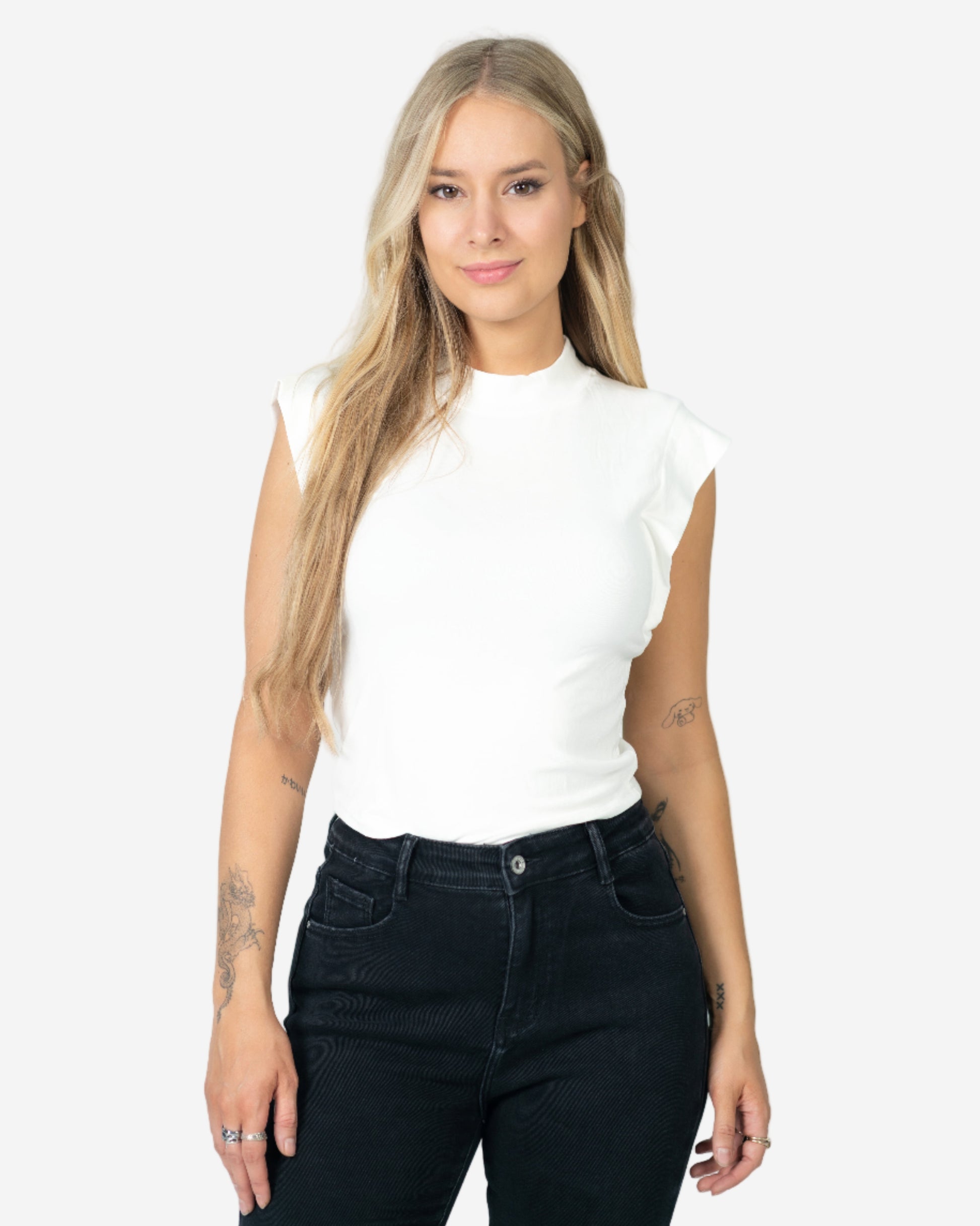 KINZOKU Top WHITE
