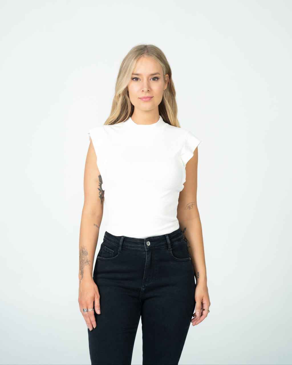 KINZOKU Top WHITE