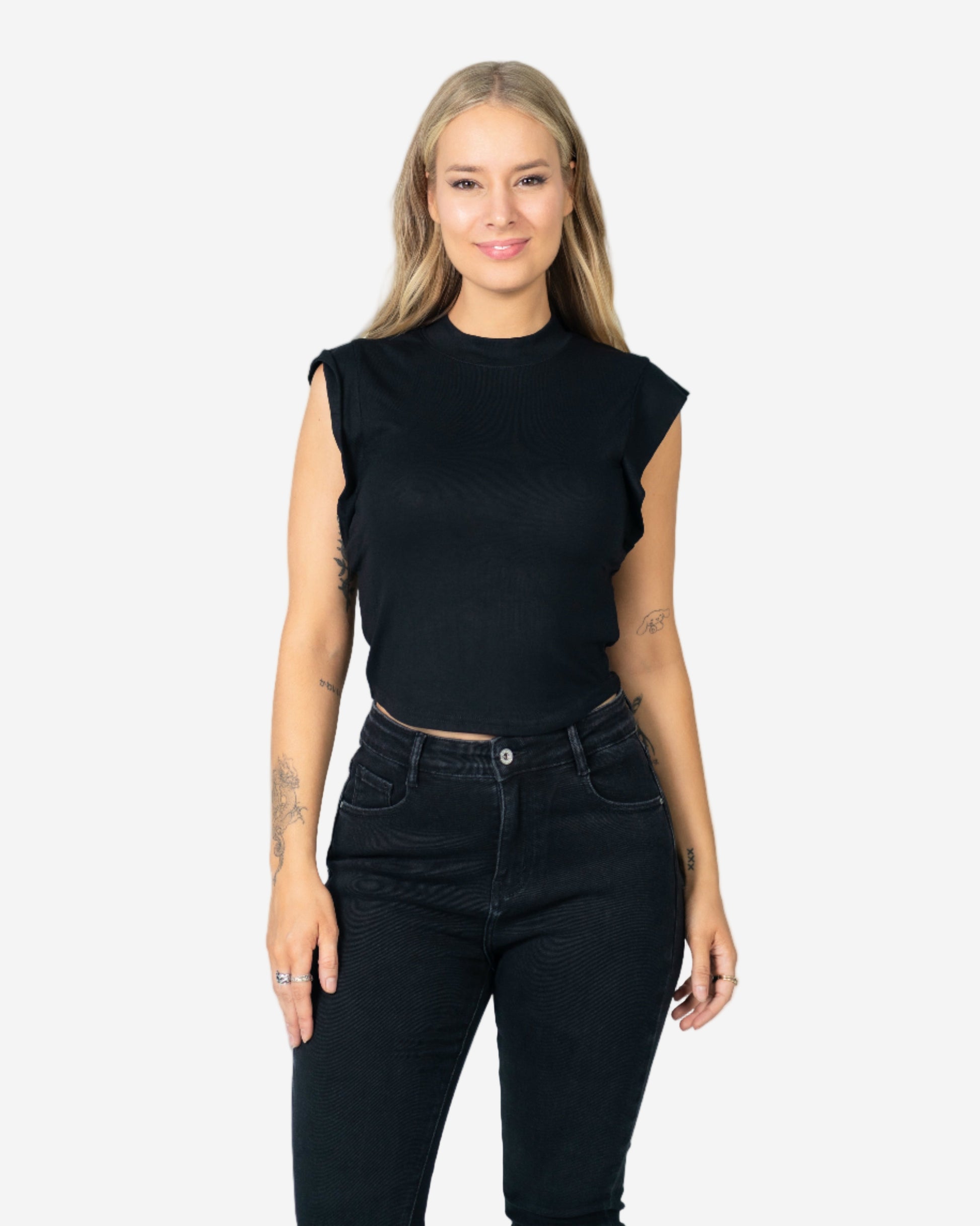 KINZOKU Top BLACK