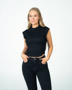 KINZOKU Top BLACK