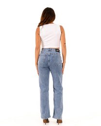 JOMEI STRETCHY Butt Lift Straight Leg Jeans - IL 78CM | SEISHIKI STUDIO