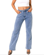 JOMEI Butt Lift Straight Leg Jeans - IL 78CM