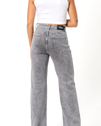 KIKYO STRETCHY GREY Straight Leg Jeans - INSEAM 74CM | SEISHIKI STUDIO