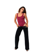 JASUMIN Shapewear Body BURGUNDY