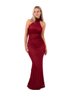 HARUKA Dress BURGUNDY