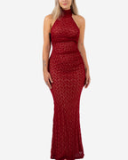 HARUKA Dress BURGUNDY